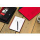 Notitieboek Oxford Black n' Red A4 96vel ruit 5mm