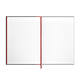 Notitieboek Oxford Black n' Red A4 96vel ruit 5mm