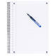 Collegeblok Oxford School A4+ lijn 23-gaats 160 pagina's 80gr assorti