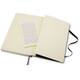 Notitieboek Moleskine large 130x210mm ruit 5x5 hard cover zwart