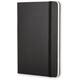 Notitieboek Moleskine large 130x210mm blanco hard cover zwart