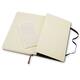 Notitieboek Moleskine large 130x210mm blanco hard cover zwart