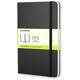 Notitieboek Moleskine pocket 90x140mm blanco hard cover zwart