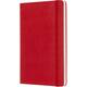 Notitieboek Moleskine large 130x210mm lijn hard cover  rood