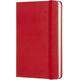 Notitieboek Moleskine pocket 90x140mm lijn hard cover rood