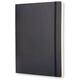 Notitieboek Moleskine XL 190x250mm blanco soft cover zwart