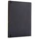 Notitieboek Moleskine XL 190x250mm blanco soft cover zwart