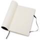 Notitieboek Moleskine large 130x210mm blanco soft cover zwart