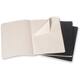 Schrift Moleskine 190x250mm blanco 240 pagina's 70gr zwart set à 3 stuks