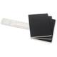 Schrift Moleskine 190x250mm blanco 240 pagina's 70gr zwart set à 3 stuks