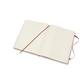 Notitieboek Moleskine XL 190x250mm lijn hard cover scarlet red