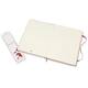 Notitieboek Moleskine XL 190x250mm lijn hard cover scarlet red