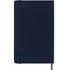 Notitieboek Moleskine large 130x210mm blanco hard cover sapphire blue