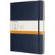 Notitieboek Moleskine XL 190x250mm lijn hard cover sapphire blue