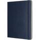 Notitieboek Moleskine XL 190x250mm lijn hard cover sapphire blue