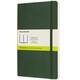 Notitieboek Moleskine large 130x210mm blanco soft cover myrtle green
