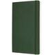 Notitieboek Moleskine large 130x210mm blanco soft cover myrtle green