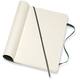 Notitieboek Moleskine large 130x210mm blanco soft cover myrtle green