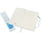 Notitieboek Moleskine large 130x210mm lijn soft cover reef blue
