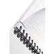 Notitieboek Leitz WOW A5 lijn spiraal PP wit