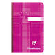 Notitieboek Clairefontaine 90x140mm lijn assorti