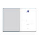 Notitieboek Oxford Office Essentials A4 lijn 192 pagina' s 80gr blauw