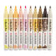 Brushpen Talens Ecoline set à 10 stuks huid