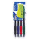 Gelschrijver Pilot clicker medium basis assorti Set2Go à 4 stuks
