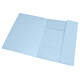 Elastomap Oxford Top File+ A4 3 kleppen 390gr pastel blauw
