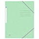 Elastomap Oxford Top File+ A4 3 kleppen 390gr pastel groen