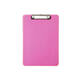 Klembord MAUL A4 staand transparant PS neon roze