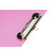 Klembord MAUL A4 staand transparant PS neon roze