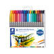 Kleurstift Staedtler 3200 dubbele punt fijn en ultrafijn assorti 36st