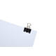 Papierklem MAUL 215 foldback 25mm capaciteit 9mm zwart 12 stuks