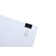 Papierklem MAUL 215 foldback 25mm capaciteit 9mm zwart 12 stuks