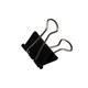 Papierklem MAUL 215 foldback 25mm capaciteit 9mm zwart 12 stuks