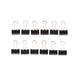 Papierklem MAUL 215 foldback 13mm capaciteit 4mm zwart 12 stuks
