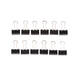 Papierklem MAUL 215 foldback 16mm capaciteit 5mm zwart 12 stuks