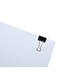 Papierklem MAUL foldback 215 19mm zwart 12 stuks