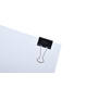 Papierklem MAUL foldback 215 13mm zwart 12 stuks