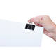 Papierklem MAUL foldback 215 19mm zwart 6 stuks