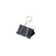Papierklem MAUL foldback 215 19mm zwart 6 stuks