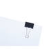 Papierklem MAUL foldback 215 19mm zwart 6 stuks