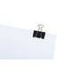 Papierklem MAUL foldback 215 19mm zwart 6 stuks