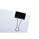 Papierklem MAUL foldback 215 zwart 6 stuks