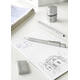 Puntenslijper Faber-Castell 2001 trio grip zilver