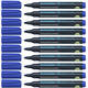 Permanent marker Schneider Maxx 130 rond 1-3mm blauw