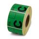 Etiket 50x50 FH Aanvoerbrief C kern 40, 1000 rol, permanent