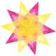 Transparant papier Folia 70x100cm 42gr assorti kleuren