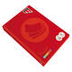 Kopieerpapier Quantore Colour A4 80gr felrood 500 vel